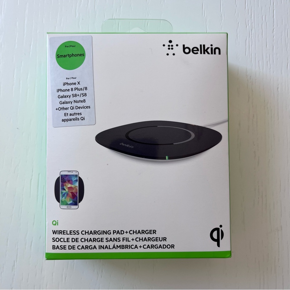 Belkin Wireless Charging Pad + charger